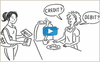 Watch Credit and debit: Two very different cards